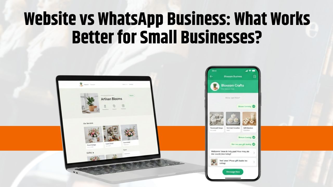 Website vs WhatsApp Business: What Works Better for Small Businesses?