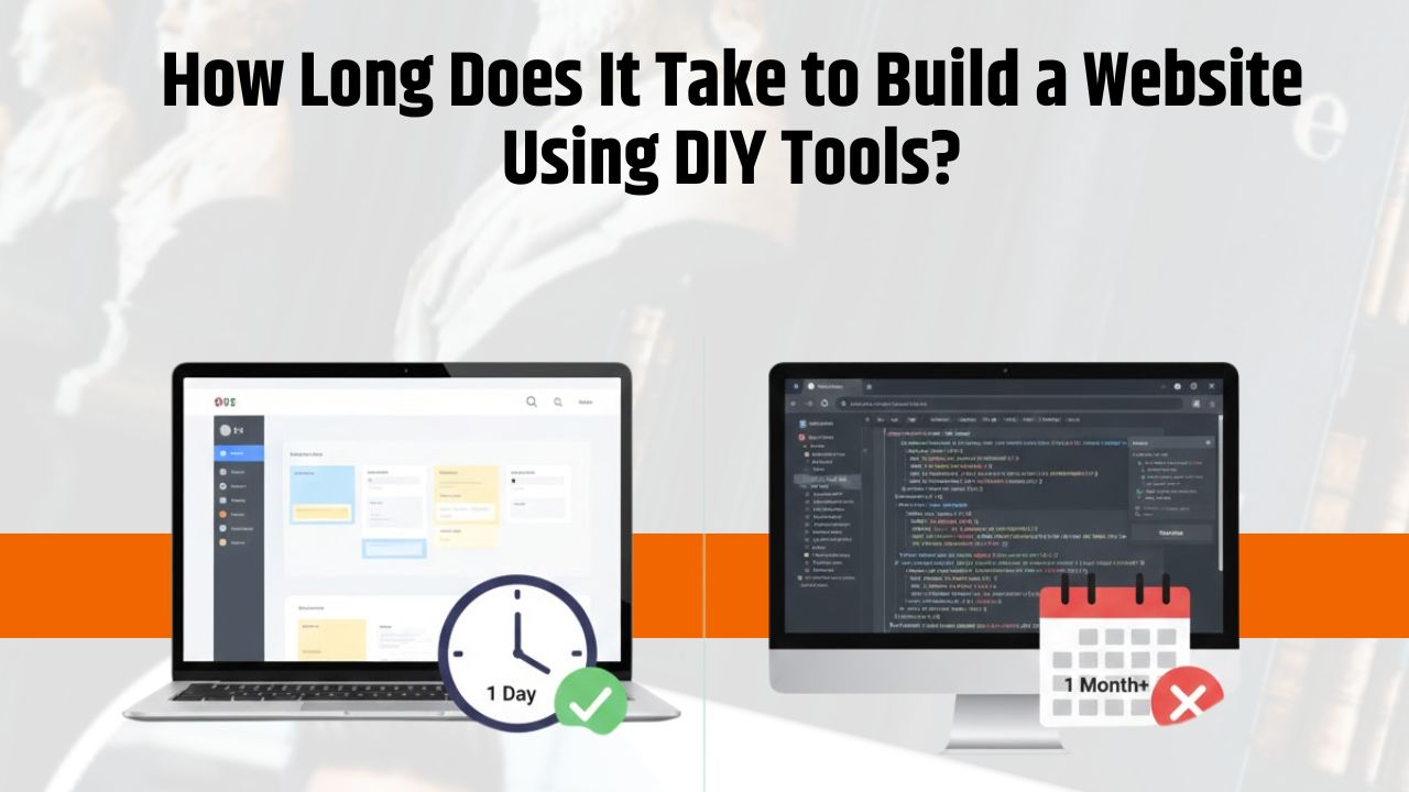 How Long Does It Take to Build a Website Using DIY Tools?